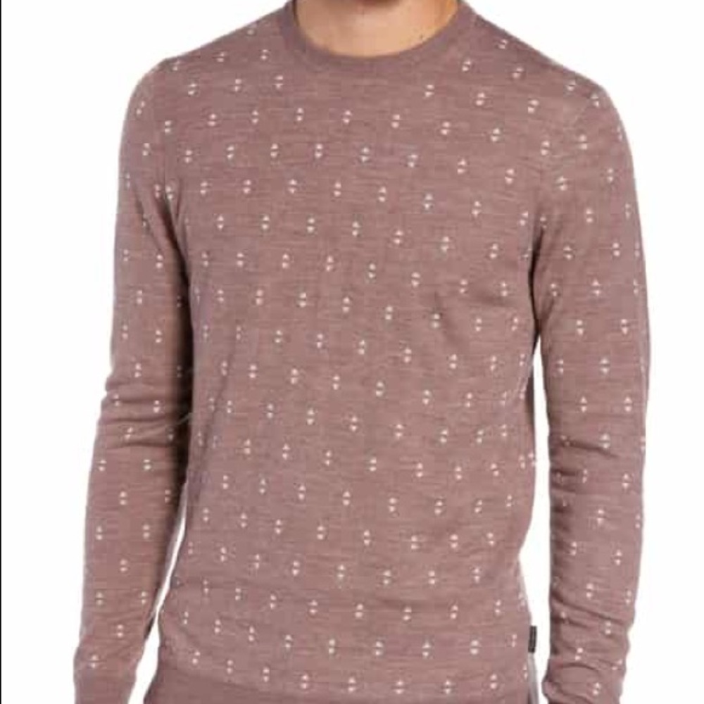 Ted Baker London Talkoo Trim Fit Crewneck Sweater